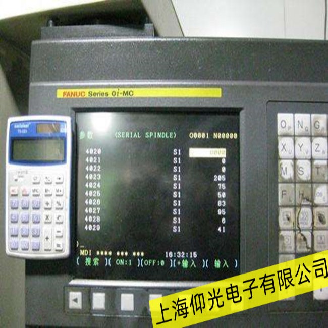 臨汾FANUC發(fā)那科A02B-0279-C050顯示器開機(jī)無(wú)信號(hào)故障維修